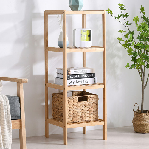 Bamboo deals shelving unit